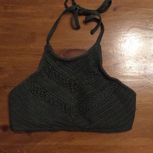 Target xhilaration halter swim top
